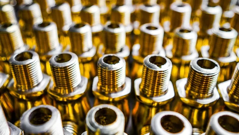 Brass and stainless steel pipe fittings